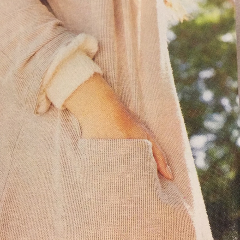 DONNI Ribbed Sandwash Cardigan - Picture 3 of 10